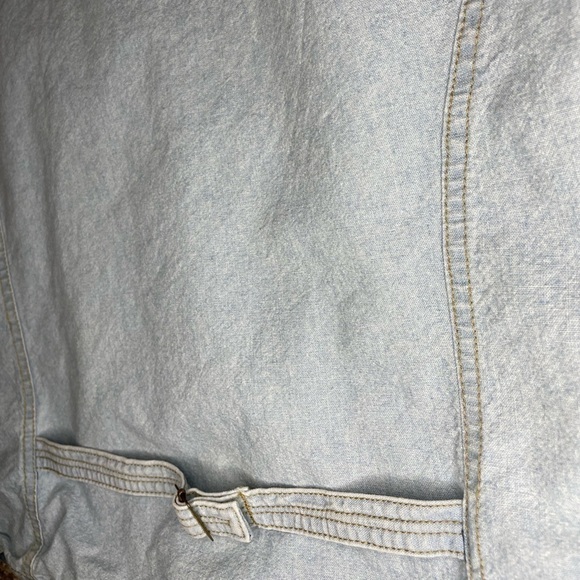Vintage Lizwear Denim Vest | Western Boho 90s Y2K Vibes | Size Large - Picture 5 of 10